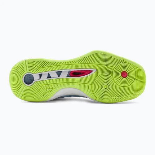 Мъжки обувки за волейбол Mizuno Wave Momentum 2 heather/white/neo lime