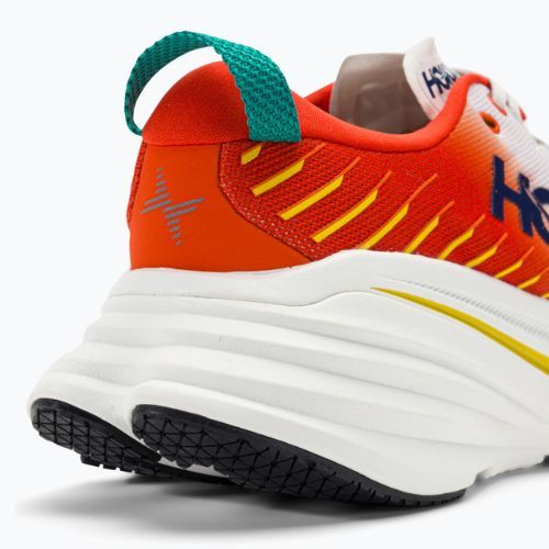 HOKA Bondi X blanc de blanc/flame мъжки обувки за бягане