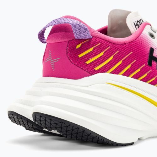 Дамски обувки за бягане HOKA Bondi X blanc de blanc/pink yarrow