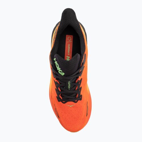 Мъжки обувки за бягане HOKA Clifton 9 flame/vibrant orange