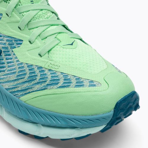 Дамски обувки за бягане HOKA Mafate Speed 4 lime glow/ocean mist