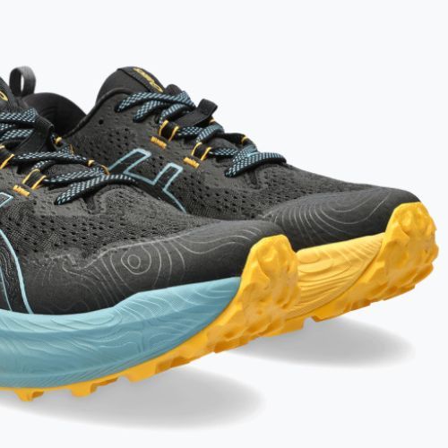 ASICS Trabuco Max 2 мъжки обувки за бягане черно/сиво синьо