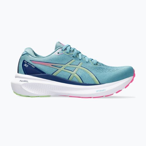ASICS Gel-Kayano 30 дамски обувки за бягане gris blue/lime green