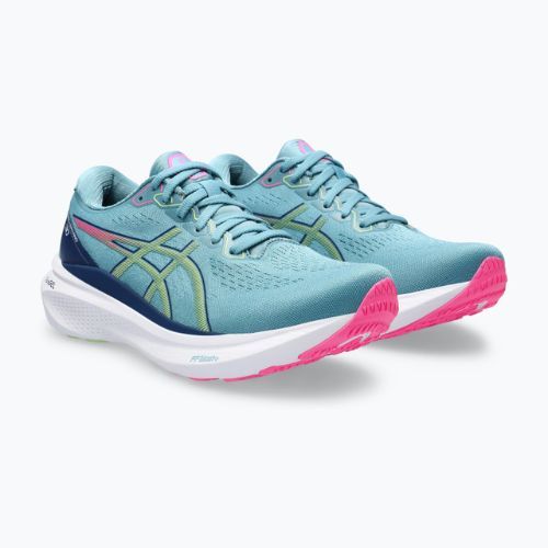 ASICS Gel-Kayano 30 дамски обувки за бягане gris blue/lime green