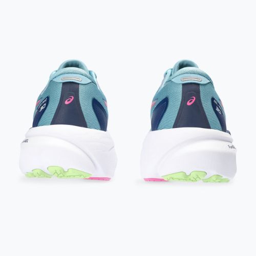 ASICS Gel-Kayano 30 дамски обувки за бягане gris blue/lime green