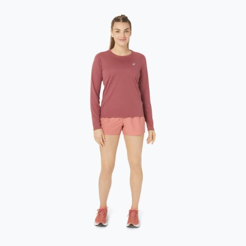 ASICS дамски екип за бягане с дълъг ръкав Core Top brisket red