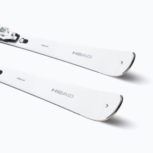 Дамски ски за спускане HEAD e-power Joy SW SF-PR + Joy 12 white/silver