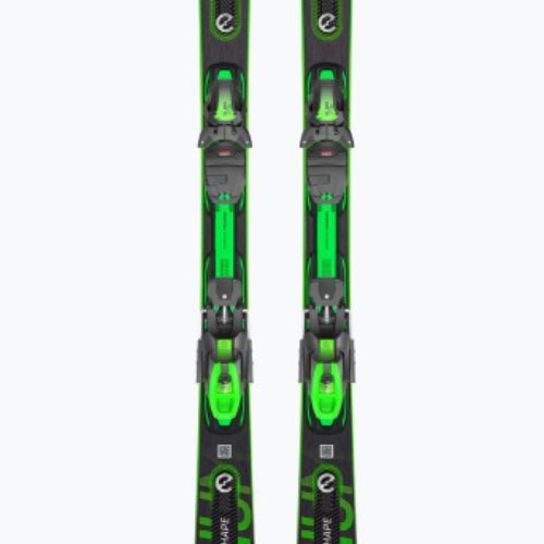 Ски за спускане HEAD Supershape e-Magnum SW SF-PR + PRD 12 black/neon green