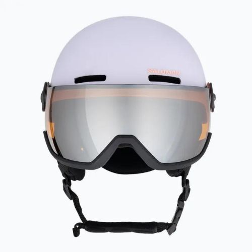 Детска ски каска Salomon Orka Visor S2 evening haze