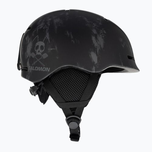 Детска ски каска Salomon Player Combo + очила XV Jr black&tie/black silver