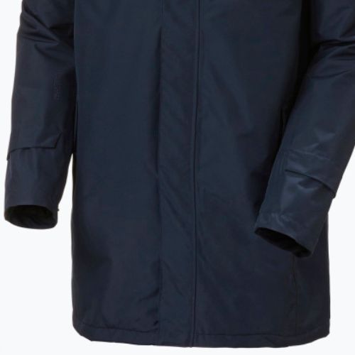 Мъжки Helly Hansen Dubliner Insulated Дълго дъждобранно яке тъмносиньо