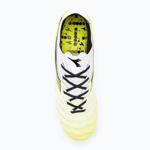Мъжки футболни обувки Diadora Brasil Elite Tech GR LPX white/black/fluo yellow