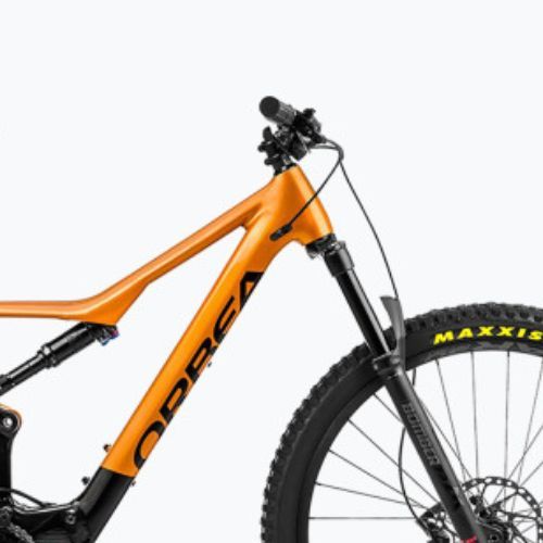 Orbea Rise H30 540Wh 2022 оранжев/черен електрически велосипед