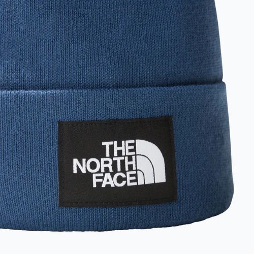 The North Face Док Worker Рециклирана сенчеста синя зимна шапка