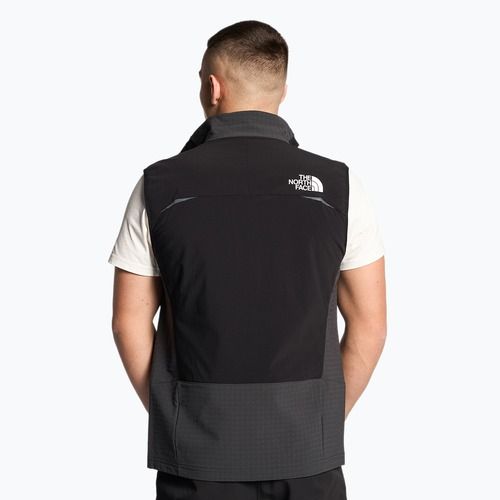 Дамска жилетка The North Face Dawn Turn Hybrid Ventrix асфалтово сиво/черно/шокиращо оранжево
