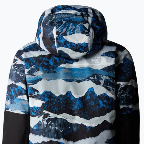 Детско ски яке The North Face Freedom Insulated optic blue mountain traverse print