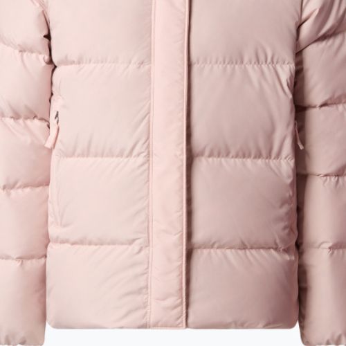 Детско пухено яке The North Face North Down Fleece Parka розов мъх