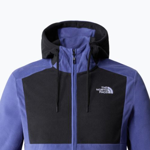 Мъжки суитшърт The North Face Homesafe с цял цип и полар cave blue/black