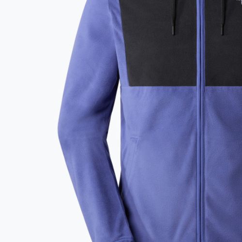 Мъжки суитшърт The North Face Homesafe с цял цип и полар cave blue/black