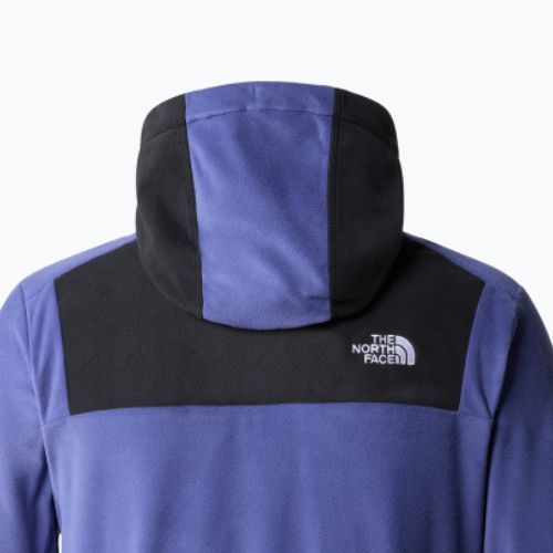 Мъжки суитшърт The North Face Homesafe с цял цип и полар cave blue/black