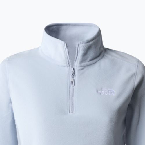 Дамски поларен суитшърт The North Face 100 Glacier 1/4 Zip dusty periwinkle