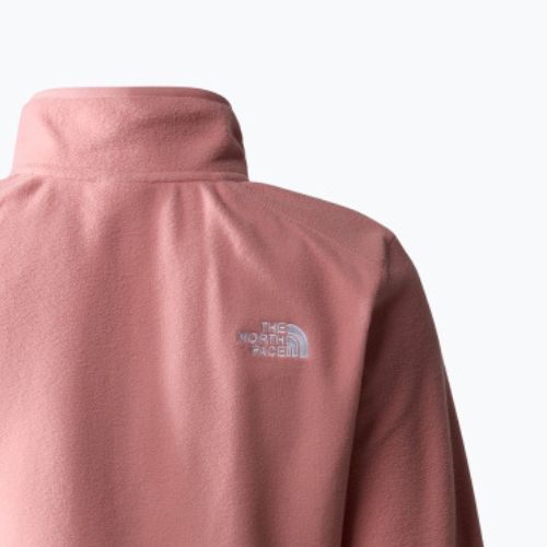 Дамски поларен суитшърт The North Face 100 Glacier 1/4 Zip shady rose