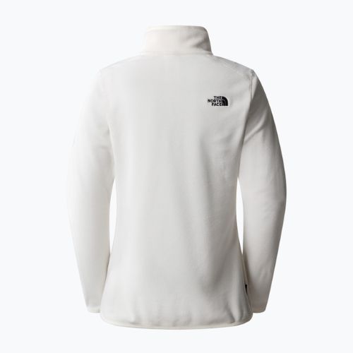 Дамски поларен суитшърт The North Face 100 Glacier 1/4 Zip gardenia white