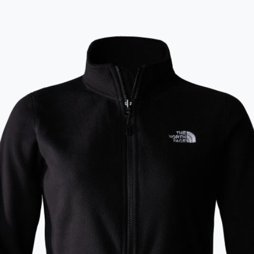 Дамски поларен суитшърт The North Face 100 Glacier Fz black