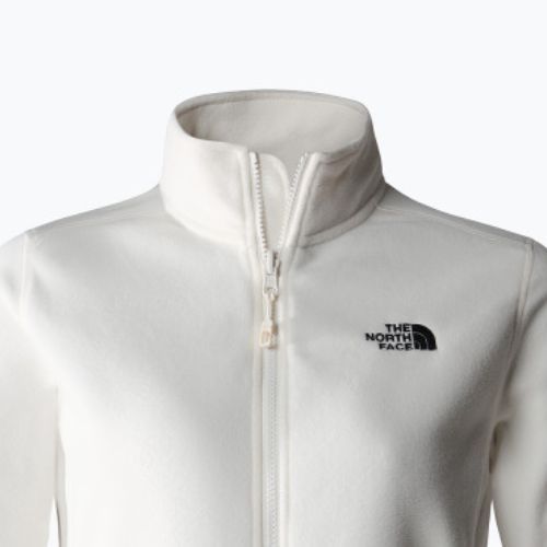 Дамски поларен суитшърт The North Face 100 Glacier Fz gardenia white