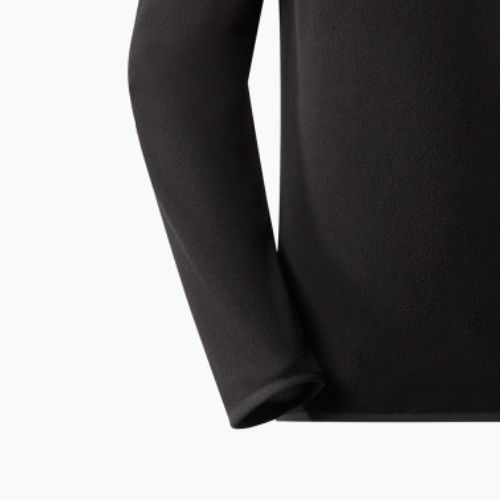 Мъжки поларен суитшърт The North Face 100 Glacier 1/4 Zip black