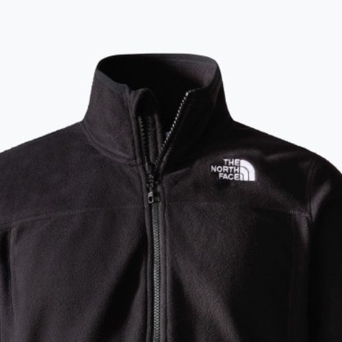 Мъжки поларен суитшърт The North Face 100 Glacier Full Zip black