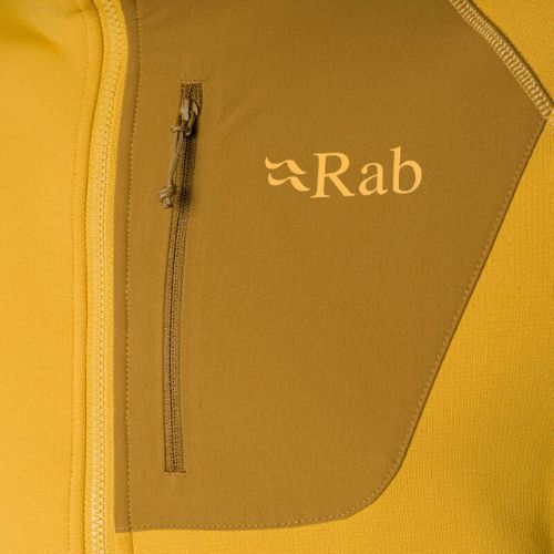 Мъжки суитшърт за трекинг Rab Superflux Hoody sahara