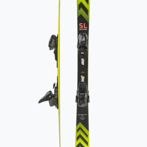 Детски ски за спускане Völkl Racetiger Junior Pro + 7.0 VMotion Jr flo yellow/black