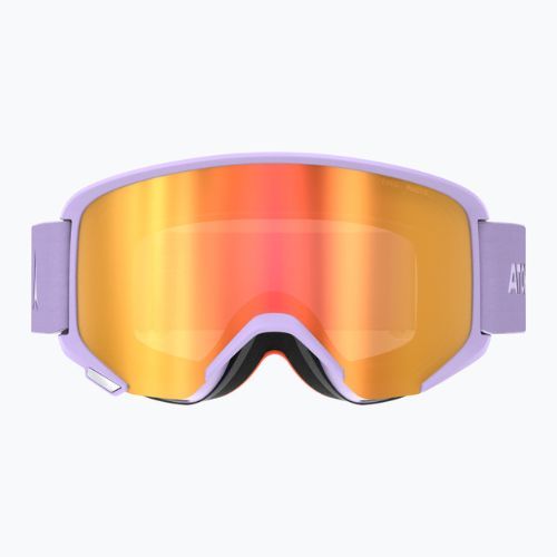 Ски очила Atomic Savor Photo лавандула/червено