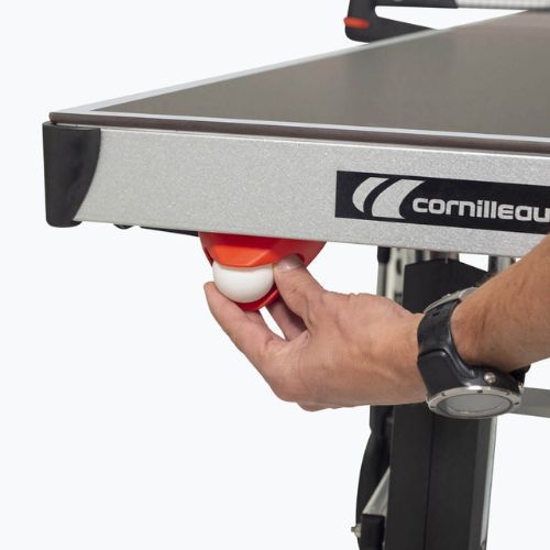 Cornilleau 600X Маса за тенис на маса на открито, черна