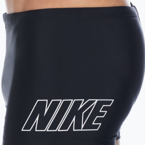 Мъжки боксерки за плуване Nike Logo Square black