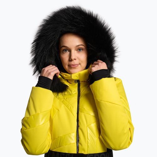 Дамско зимно яке Sportalm Saturday m.Kap+P blazing yellow