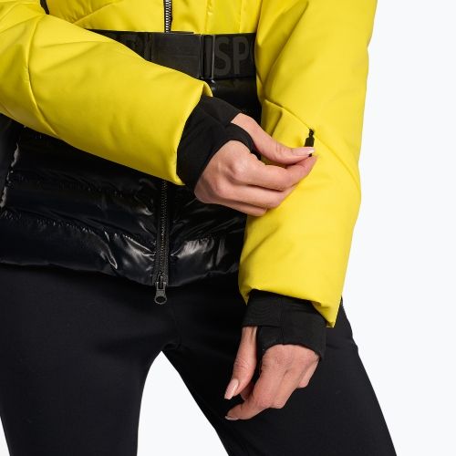 Дамско зимно яке Sportalm Saturday m.Kap+P blazing yellow