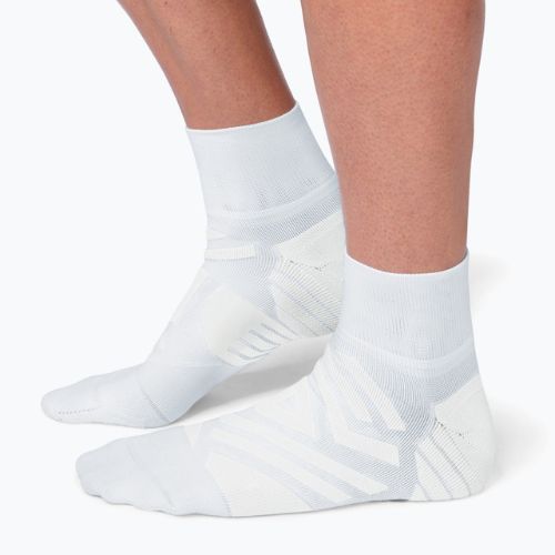 Мъжки чорапи за бягане On Running Performance Mid white/ivory