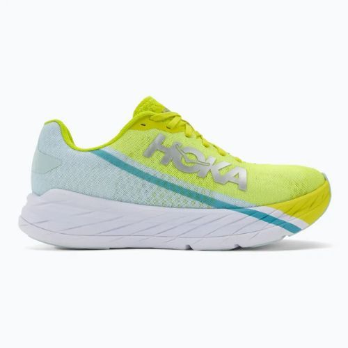 Обувки за бягане HOKA Rocket X синьо стъкло/вечерна иглика