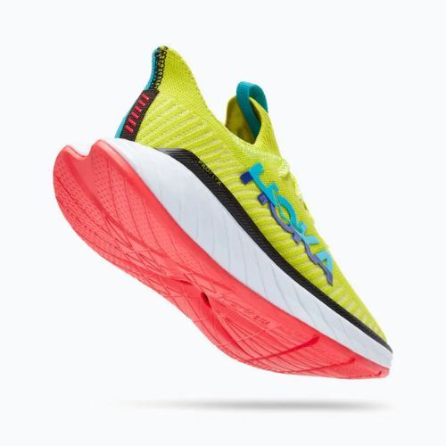 Дамски обувки за бягане HOKA Carbon X 3 evening primrose/scuba blue