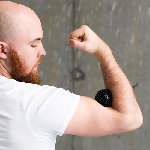 HMS BLP01 Лакрос масажна топка черна