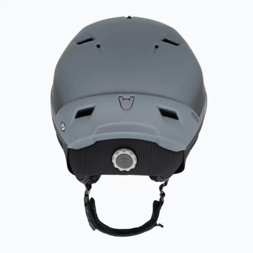 Ски каска Salomon Pioneer LT Visor S2 абанос/червено