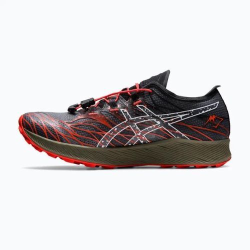 ASICS мъжки обувки за бягане Fujispeed black/cherry tomato