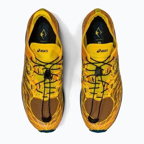 ASICS мъжки обувки за бягане Fujispeed golden yellow/ink teal