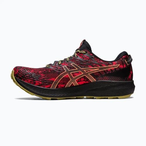 ASICS Fuji Lite 3 електрически червени/черни мъжки обувки за бягане