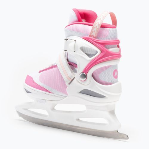 Детски кънки ATTABO ICEBLADE 01 бяло/розово