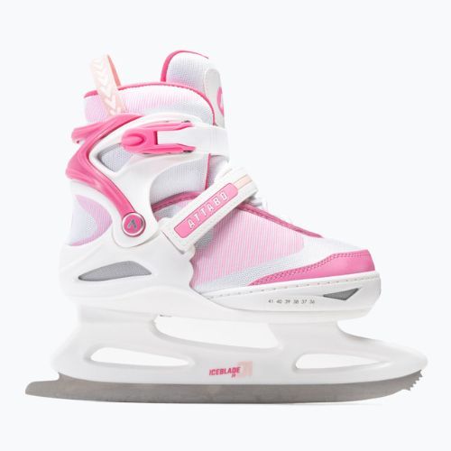 Детски кънки ATTABO ICEBLADE 01 бяло/розово