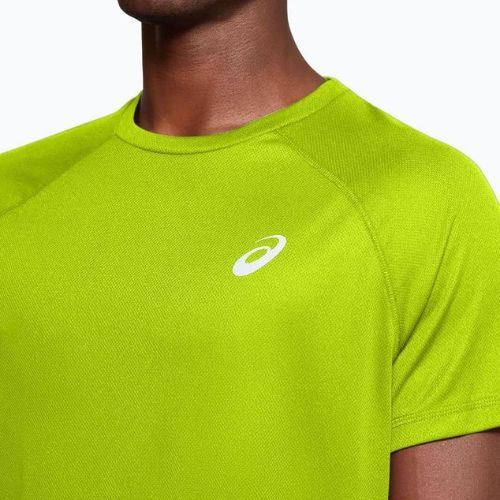 Мъжки ASICS Sport Run Top тениска за бягане lime zest