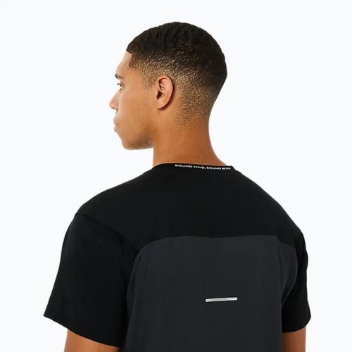 Мъжка тениска за бягане ASICS Race Top performance black/graphite grey